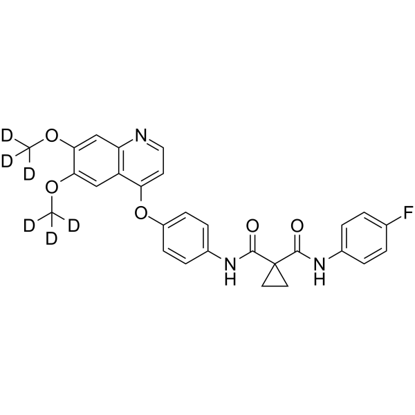 Cabozantinib-d6 (XL184-d6; BMS-907351-d6) 1802168-46-2